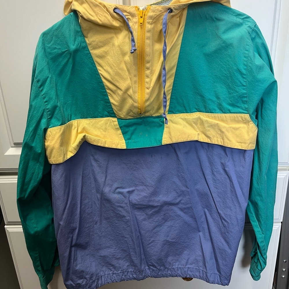 80's Retro Colorful Windbreaker - RARE